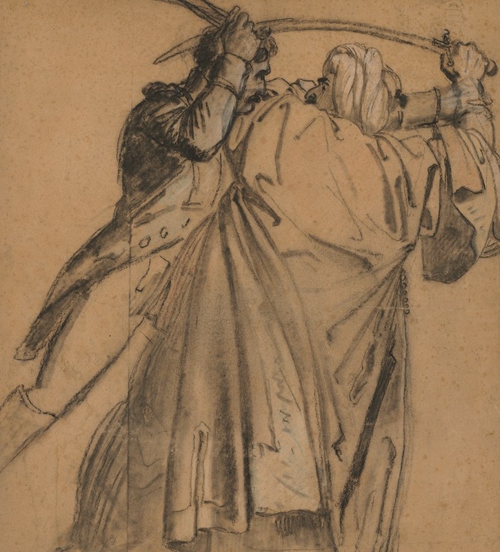 Two Arabs, for The Revolt of Cairo — Anne Louis Girodet-Trioson