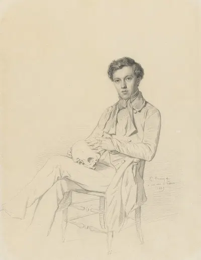 Charles Passant by Gustave Edward Barry, 1849 — digital art print download