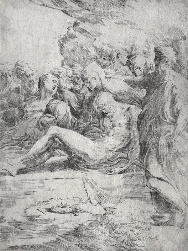 The Entombment by Parmigianino, 1529-1530 — digital art print download