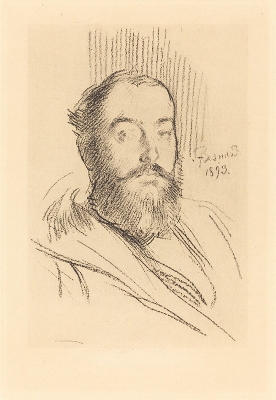 Self-Portrait by Альбер Безнар, 1893 — digital art print download