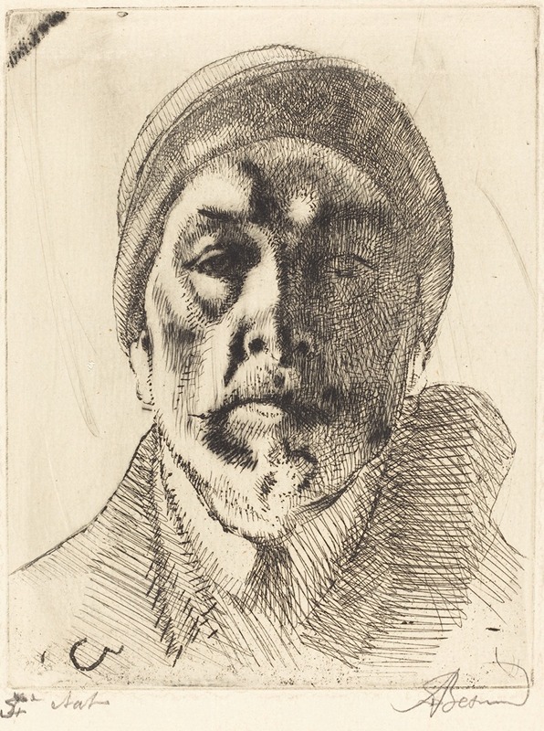 Self-Portrait by Альбер Безнар, 1919 — digital art print download
