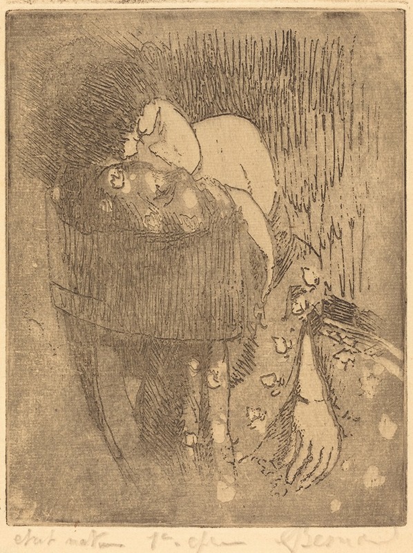 Sorrow (Chagrin) by Альбер Безнар, 1919 — digital art print download