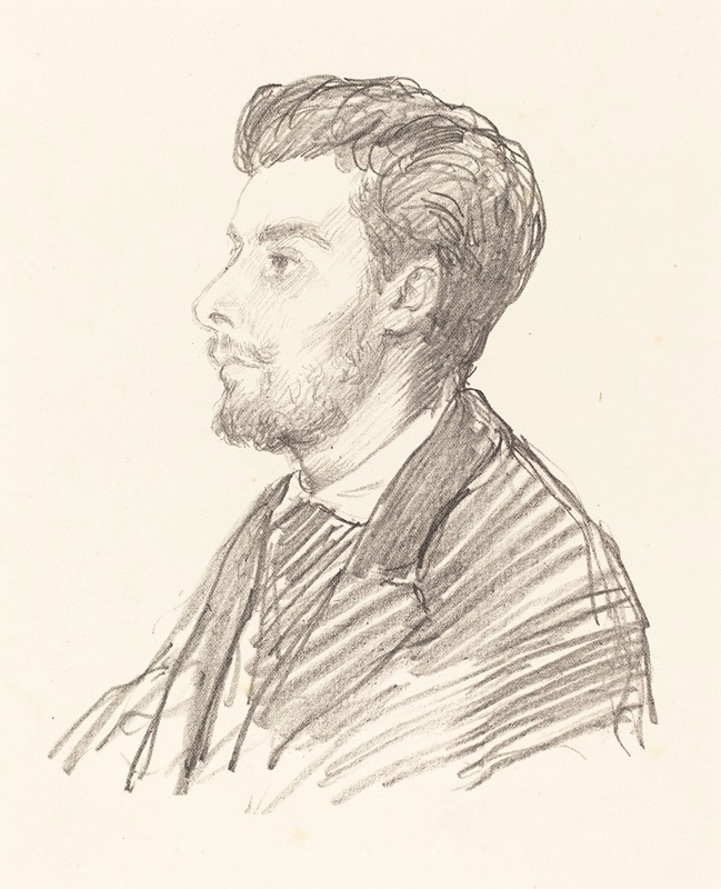 Frederic Regamey II by Alphonse Legros — digital art print download
