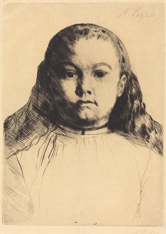 Little Marie — Alphonse Legros
