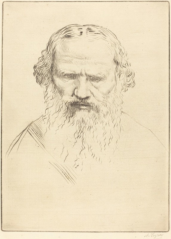 Tolstoy by Альфонс Легро — digital art print download