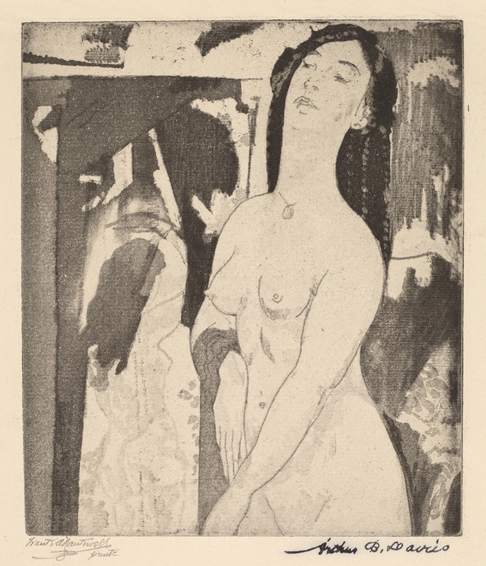 Doorway to Illusion by Артур Боун Дэвис, 1919 — digital art print download