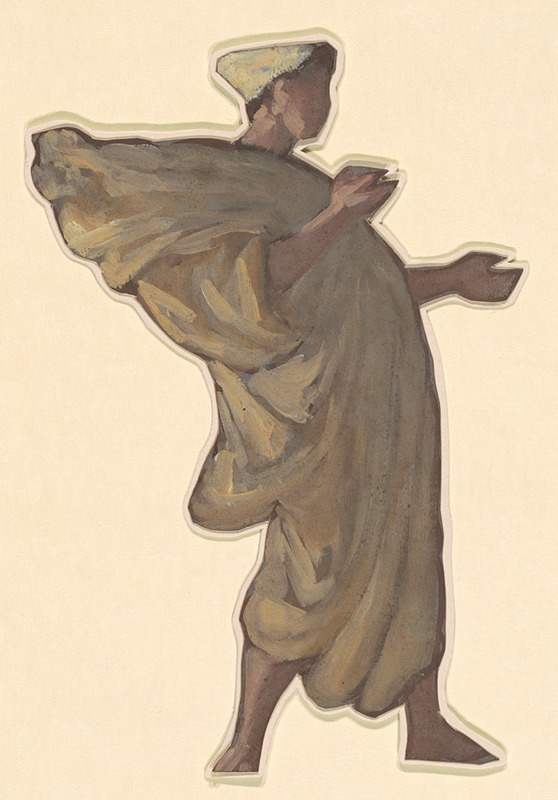 Study for 'Greek Girls Bathing' VII — Elihu Vedder