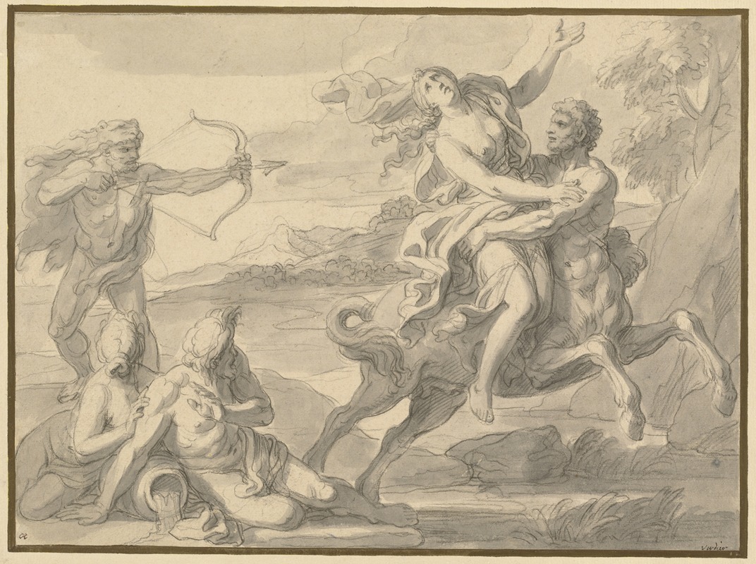 The Rape of Deianira — François-Alexandre Verdier