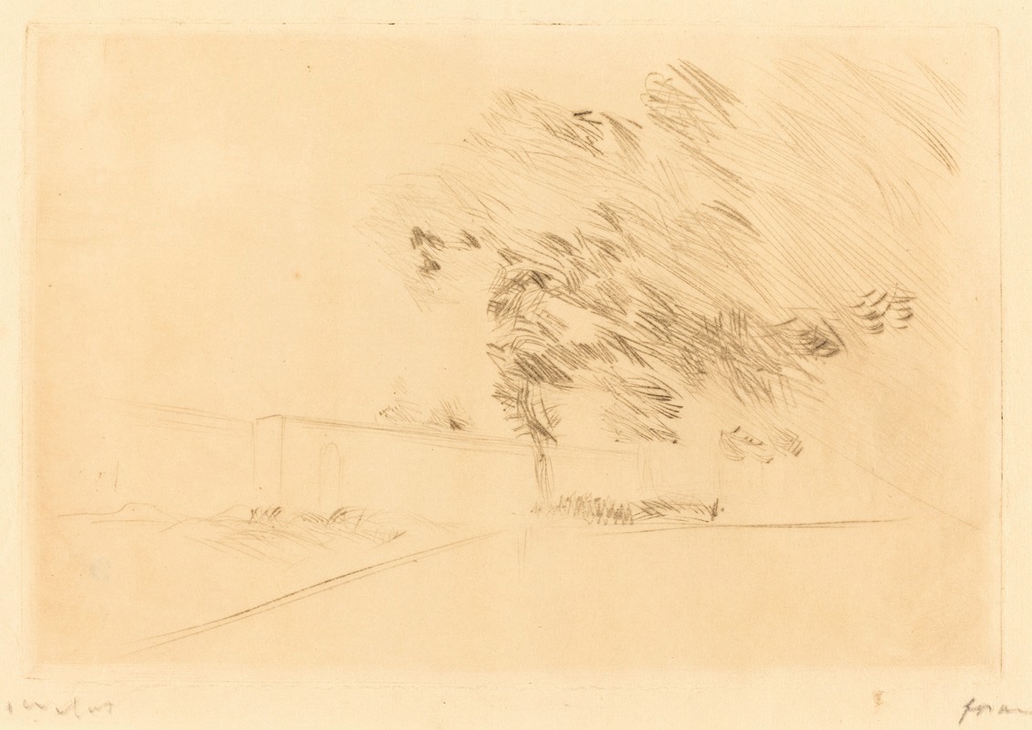 In the Park at Versailles (first plate) — Жан-Луи Форайн