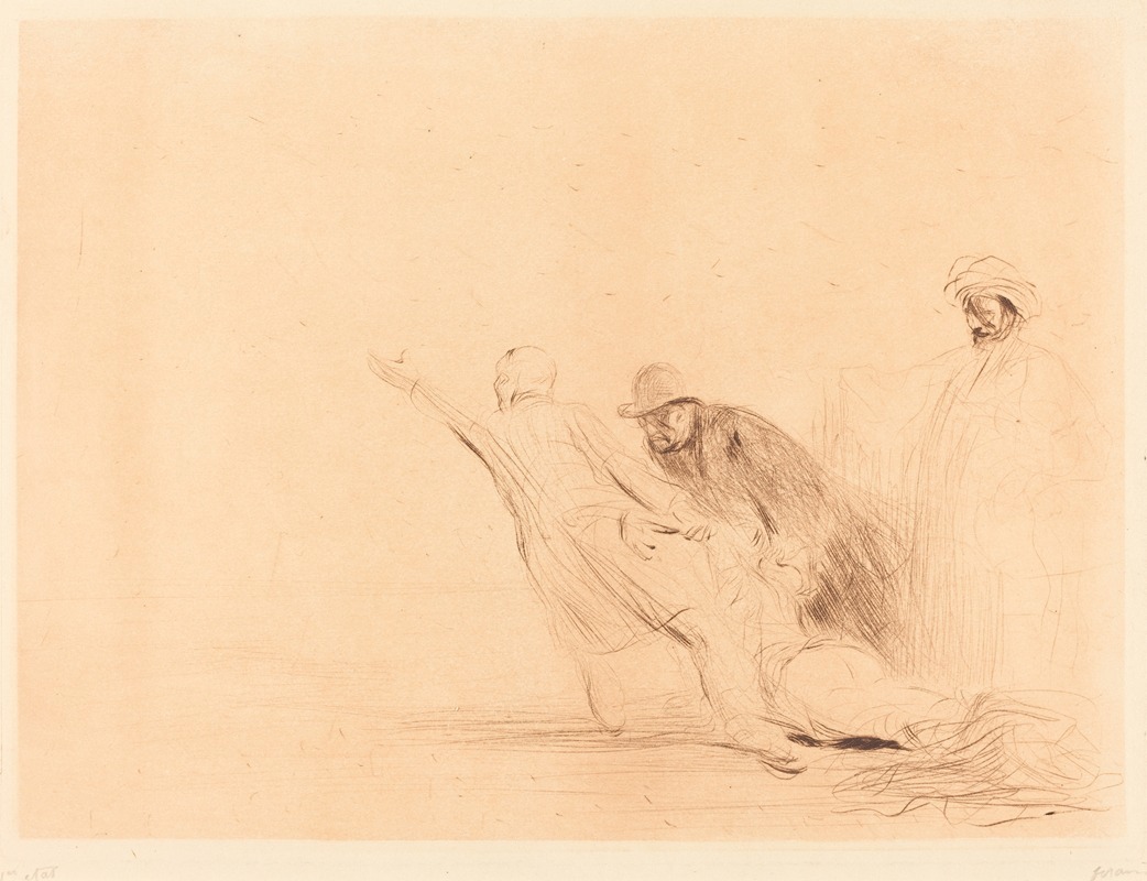 The Adulteress by Жан-Луи Форайн, 1910 — digital art print download