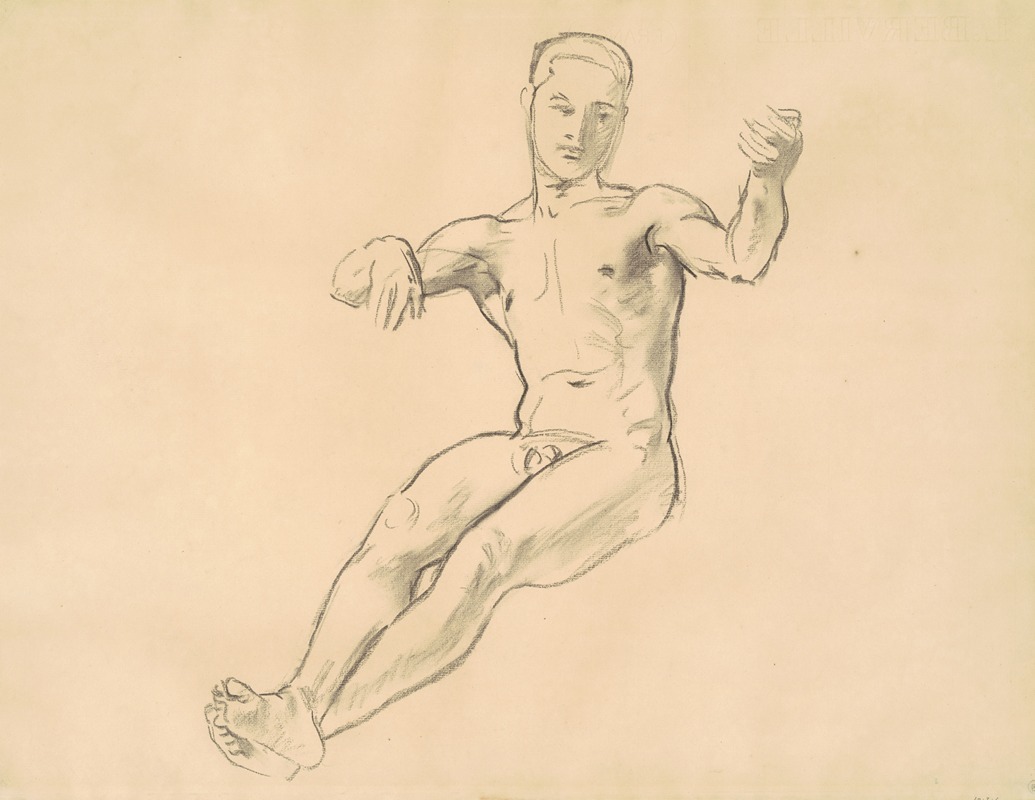 Study for 'Arion' by John Singer Sargent, 1919-1920 — digital art print download
