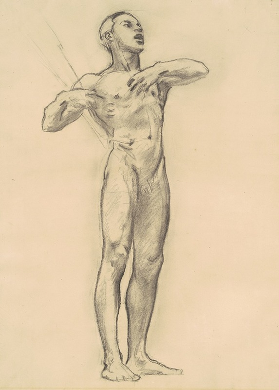 Study of Orpheus for 'Classic and Romantic Art' — John Singer Sargent