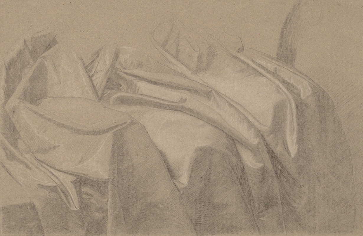 Drapery Study for 'Mary and Elizabeth Royall' — Джон Синглтон Копли