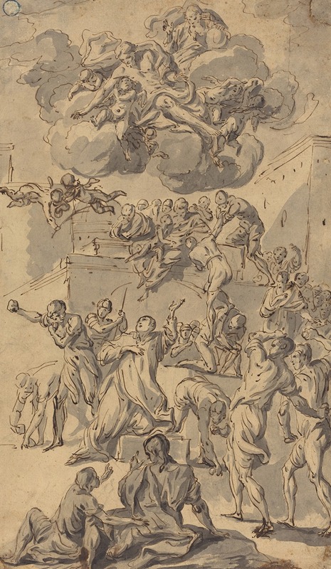 The Stoning of Saint Stephen — Joseph Ignace François Parrocel