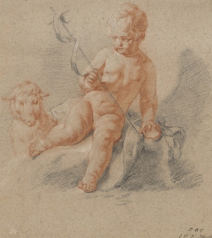 Saint John the Baptist as an Infant — Joseph Wolfgang Xavier Klauber