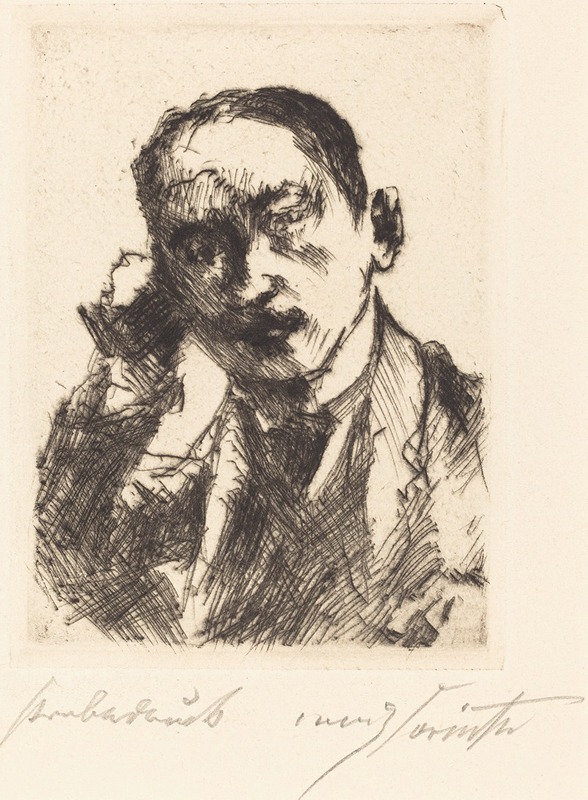 Karl Schwarz (Bildnis K.S.) — Lovis Corinth