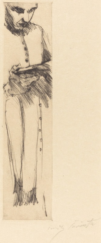 Priest Reading (Lesender Mönch) by Ловис Коринт, 1916 — digital art print download