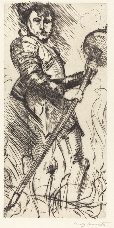 Saint George (St. Georg) by Ловис Коринт, 1916 — digital art print download