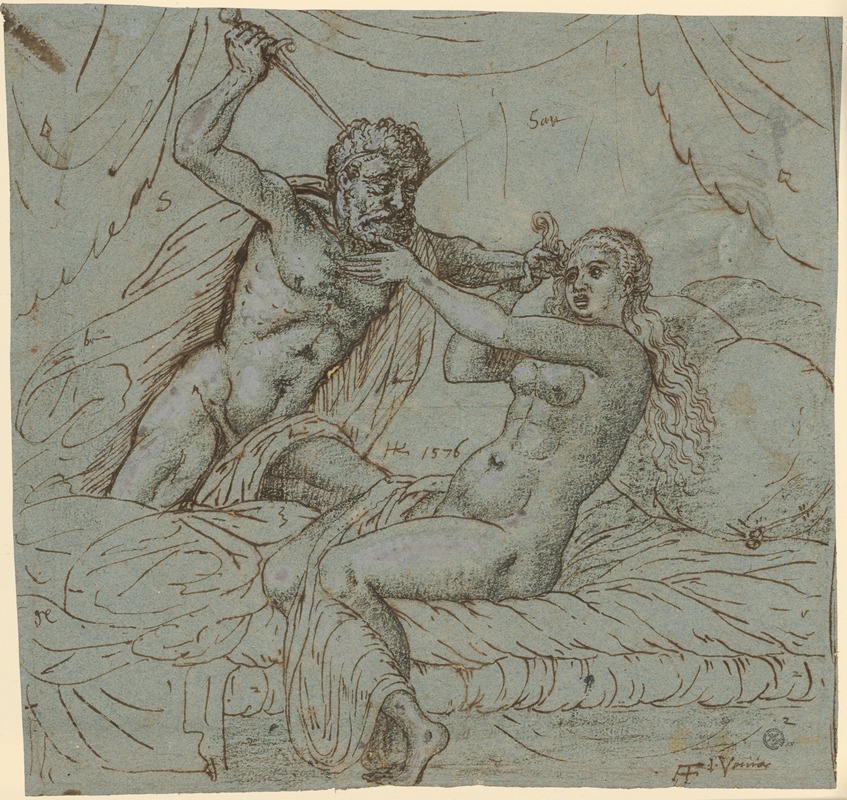 Tarquinius überwältigt Lucretia — Лукас Килиан