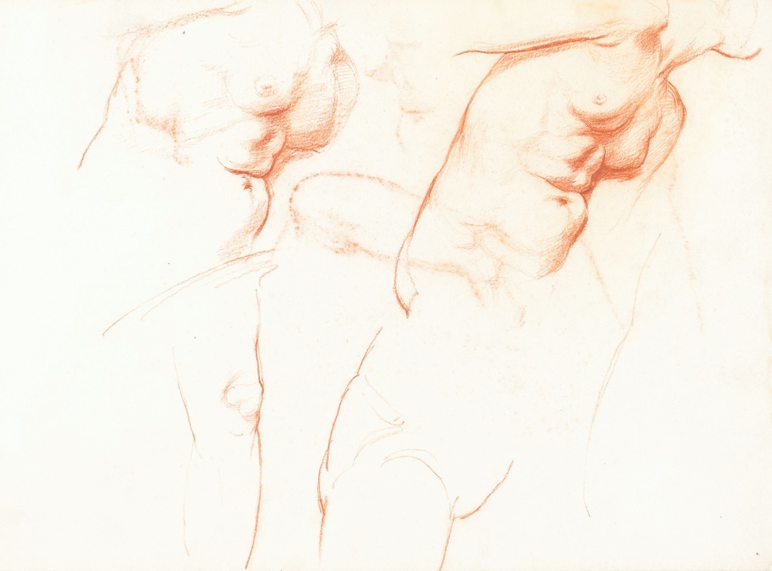 Studies for 'The Wise and Foolish Virgins' — William Blake Richmond