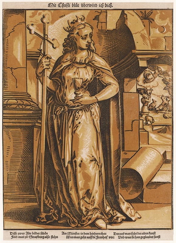 Ecclesia by Тобиас Штиммер, 1572 — digital art print download