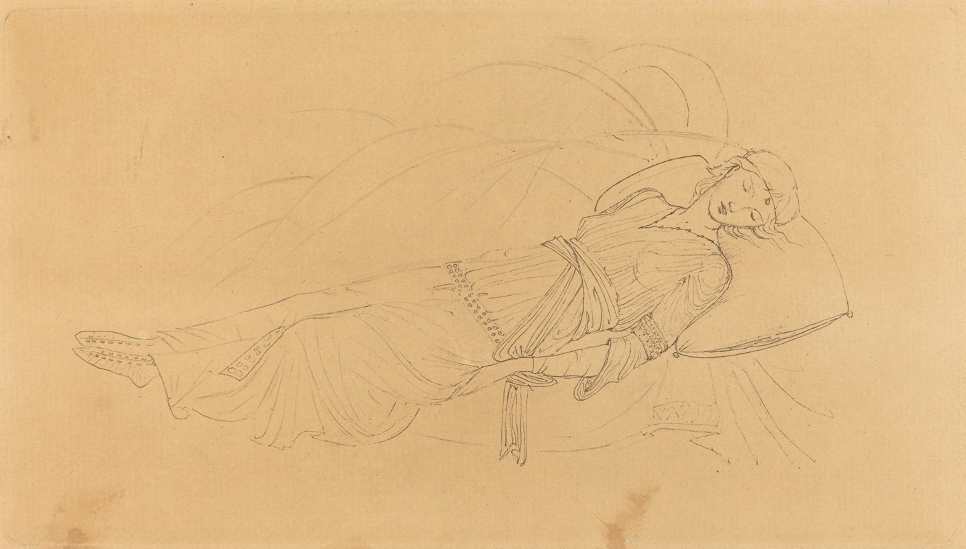 La Belle au bois dormant by Аноним, 1894 — digital art print download