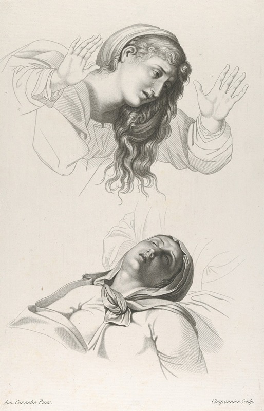 Figures from Annibale Carracci's 'The Deposition' — Alexandre Chaponnier
