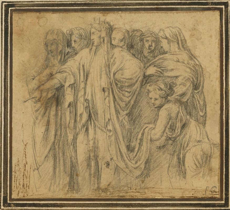 Royal Retinue by Cesare da Sesto — digital art print download