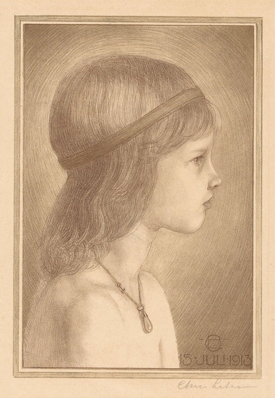 Portret van een onbekend meisje — Chris Lebeau