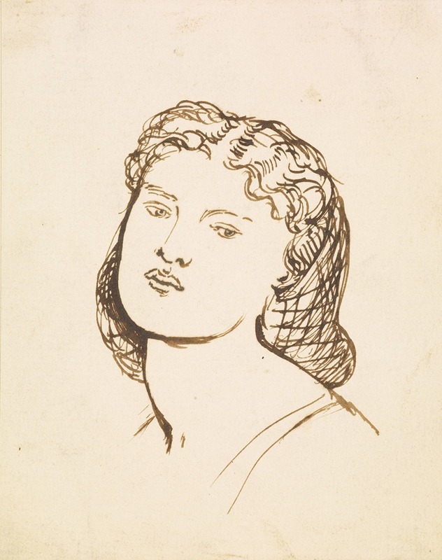 Portrait of Fanny Cornforth — Dante Gabriel Rossetti