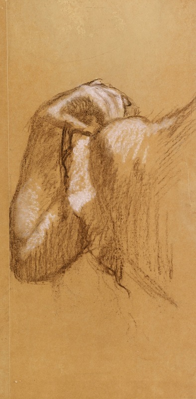 Study of an Arm by Edgar Degas, 1979 — digital art print download