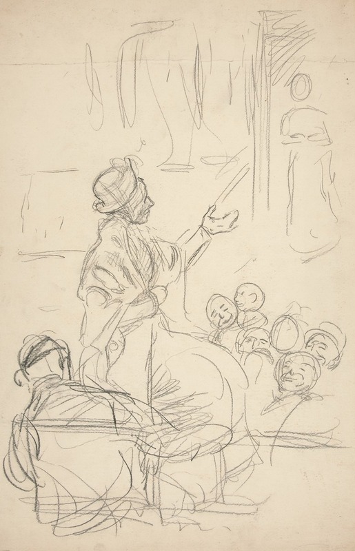 Group of figures by Эдвин Остин Эбби, 1991 — digital art print download