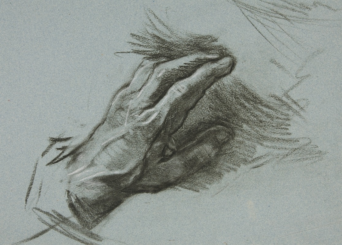 Sketch of a hand — Эдвин Остин Эбби