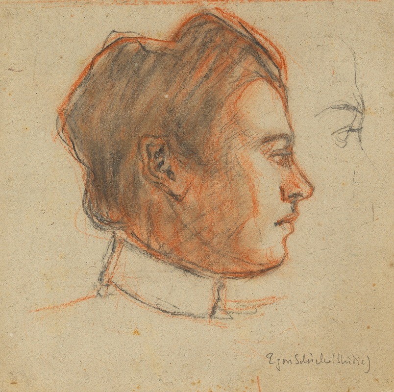 Krumauer Verwandter des Künstlers — Egon Schiele