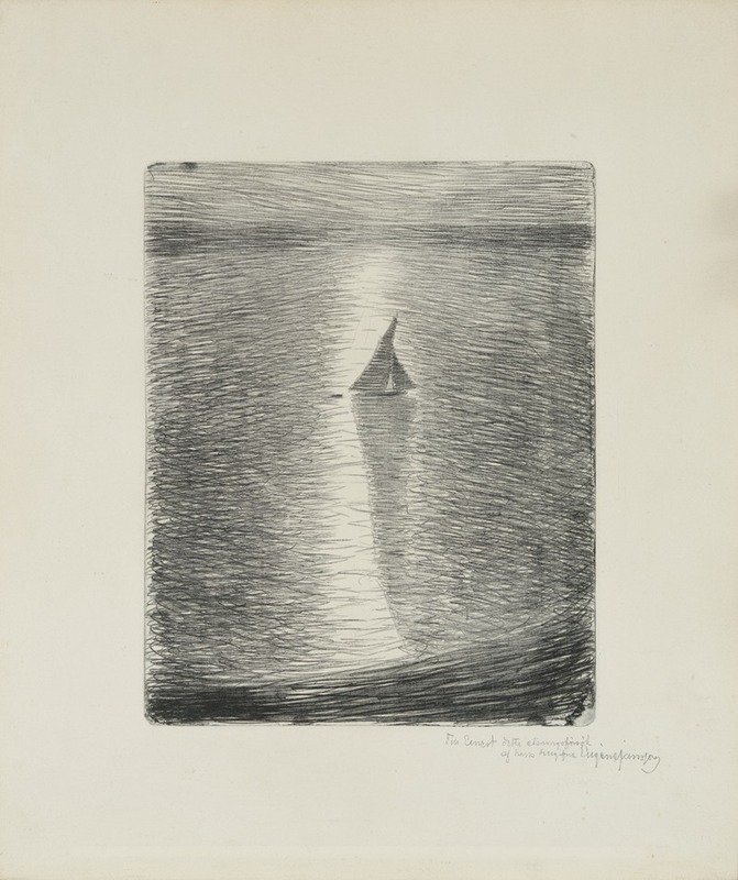 In the Ray of Sunlight — Eugène Jansson