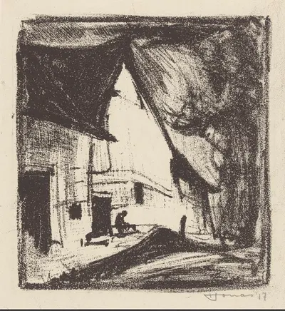 Boerderij by Анри Йонас — digital art print download