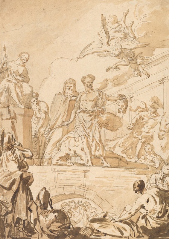 The Martyrdom of a Saint — Michel-François Dandré-Bardon