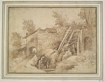 Mill by Paul Bril — digital art print download