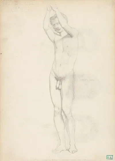 Nude man by Vojtech Klimkovič — digital art print download