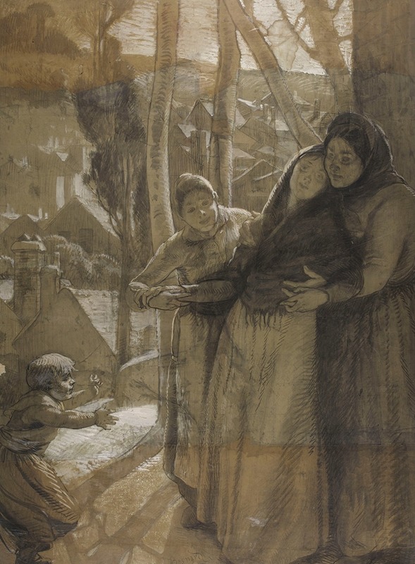 La Convalescente by Альбер Безнар — digital art print download