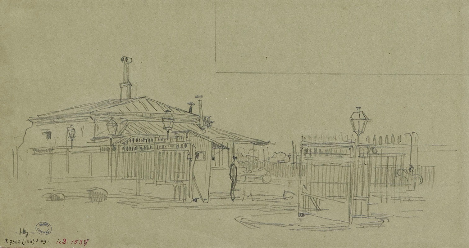 Barrière de Paris et pavillon d'octroi — Frédéric Houbron