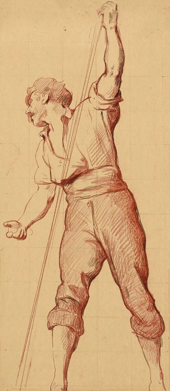 Etude pour un homme debout — Henri Leopold Lévy