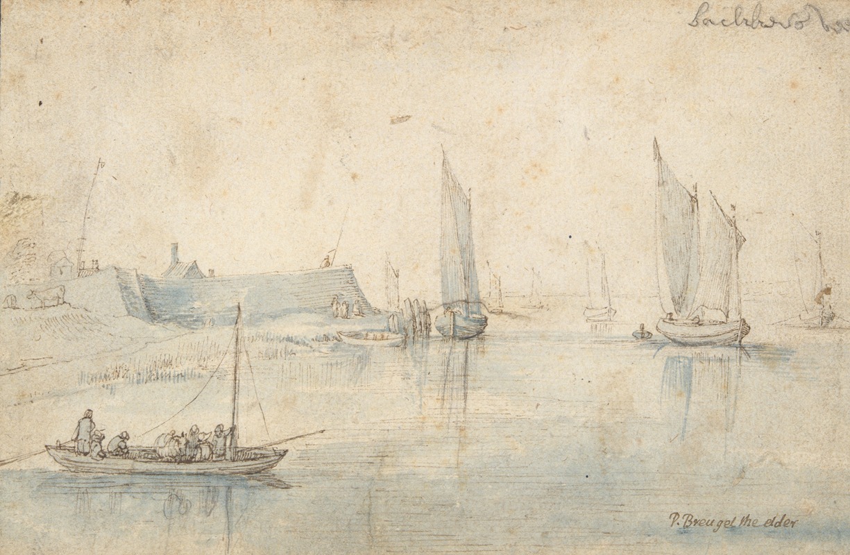 View of Bakkers Veer, Netherlands — Jan Brueghel The Elder