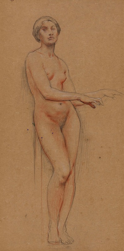 Etude de femme nue — Luc-Olivier Merson