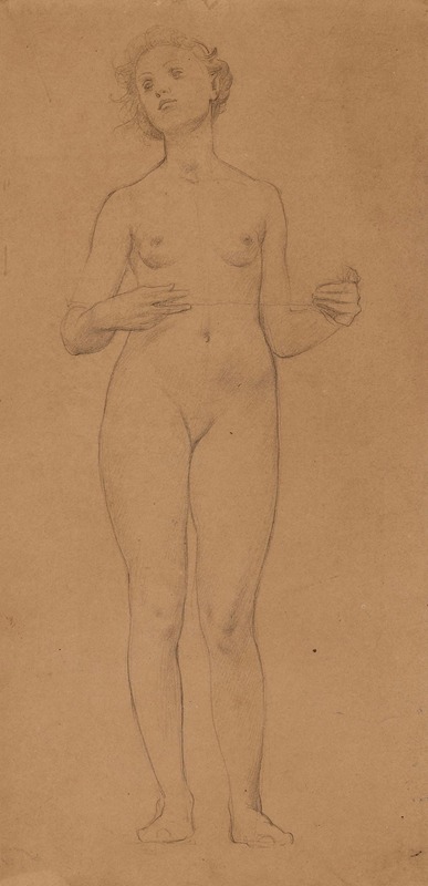 Jeune femme nue — Luc-Olivier Merson