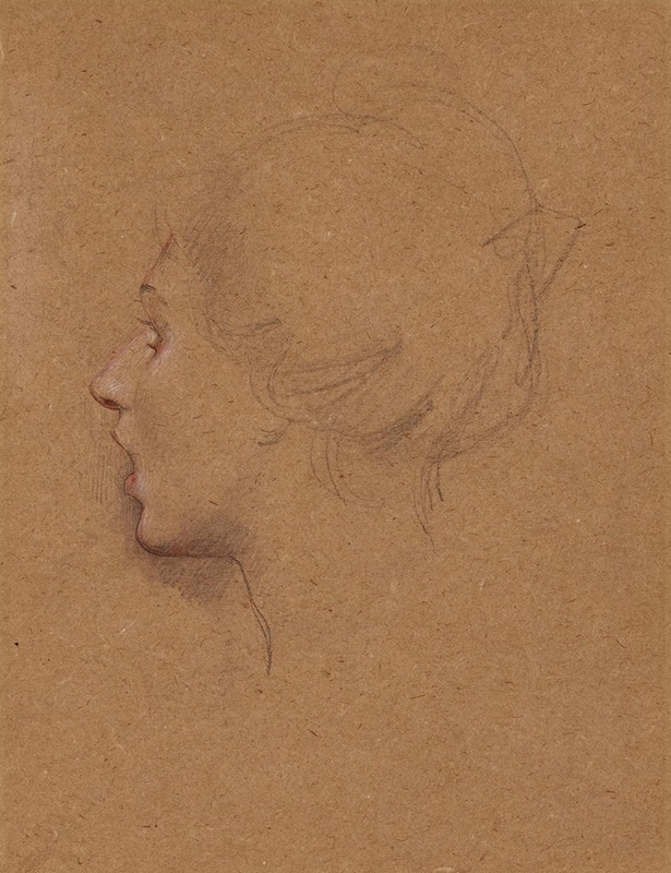 Tête de femme — Luc-Olivier Merson