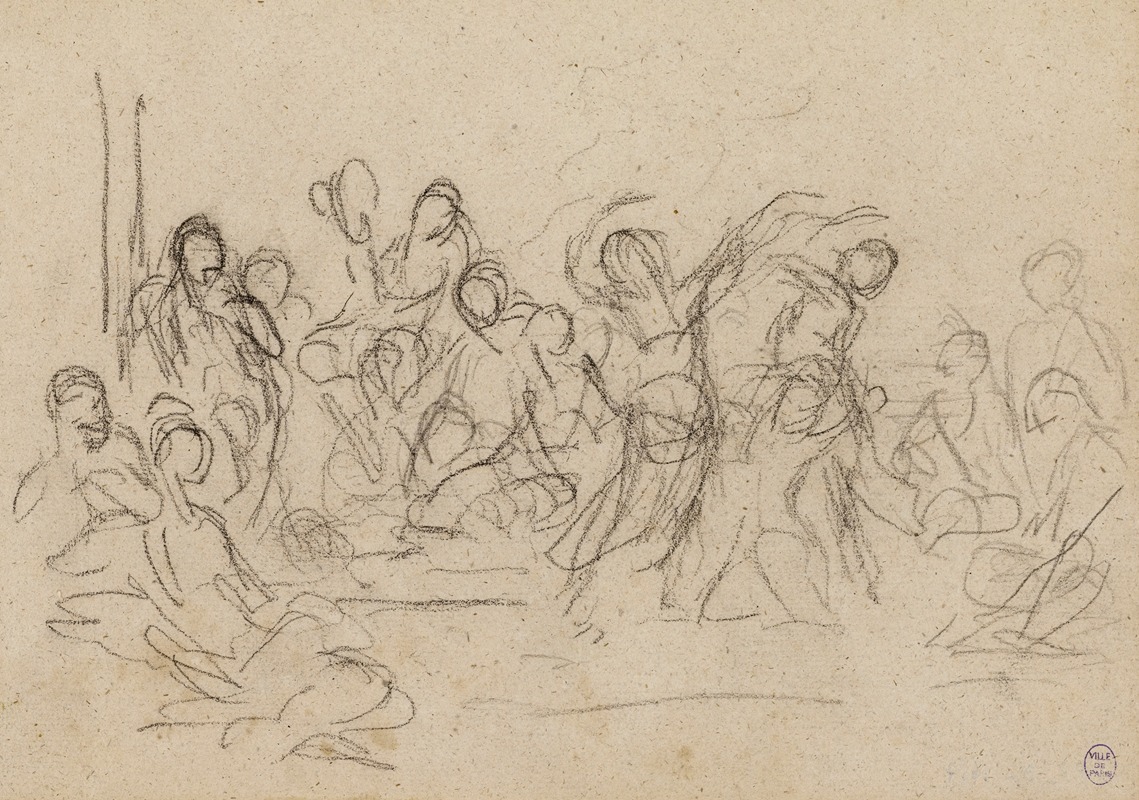 Composition avec de nombreux personnages — Narcisse-Virgile Diaz de La Peña