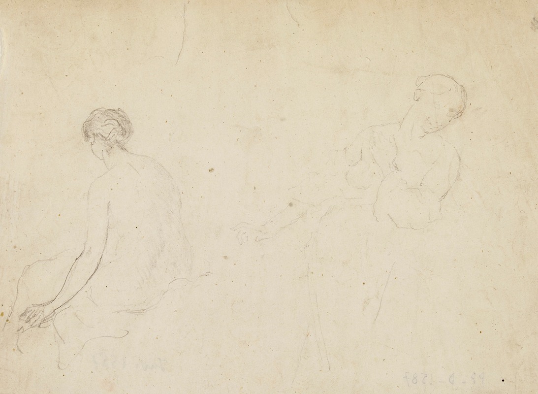 Etudes de deux femmes — Narcisse-Virgile Diaz de La Peña