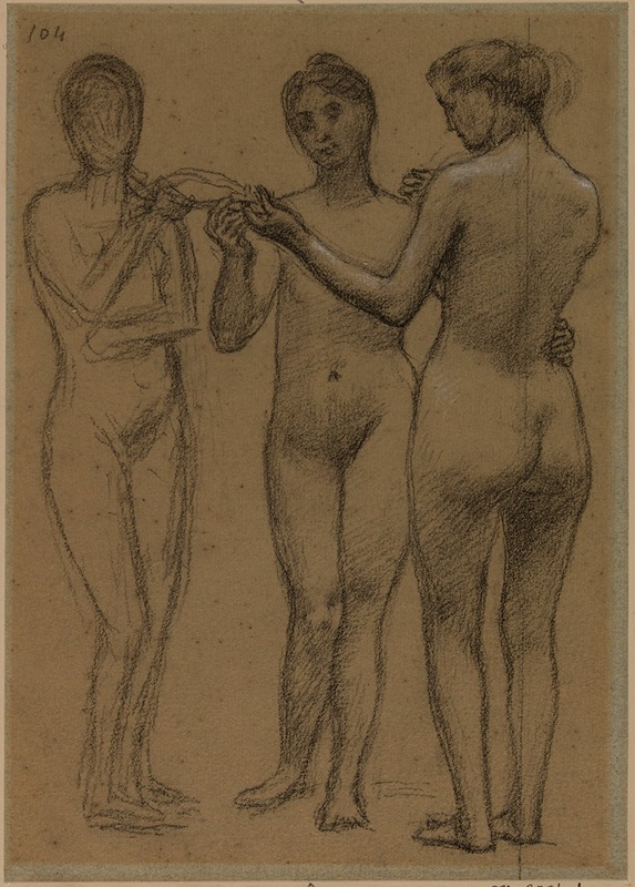 Groupe de trois femmes — Pierre Puvis de Chavannes