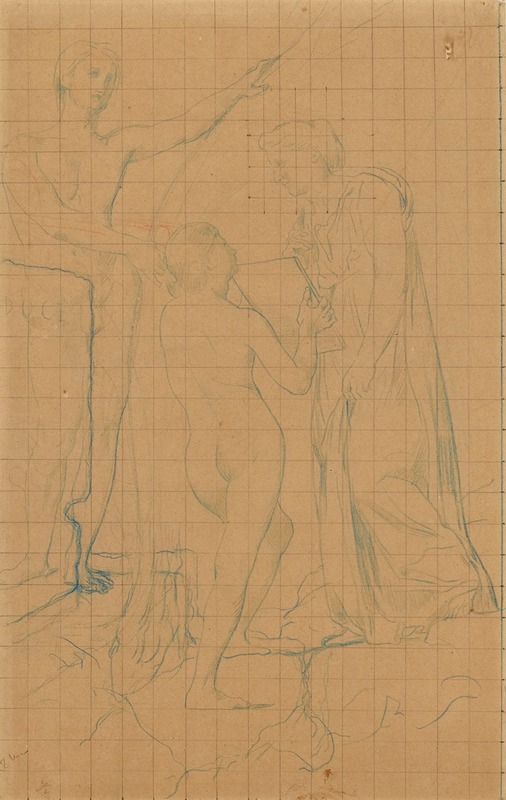 Groupe de trois personnages — Pierre Puvis de Chavannes
